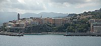 Bastia, Einlaufen 1.JPG